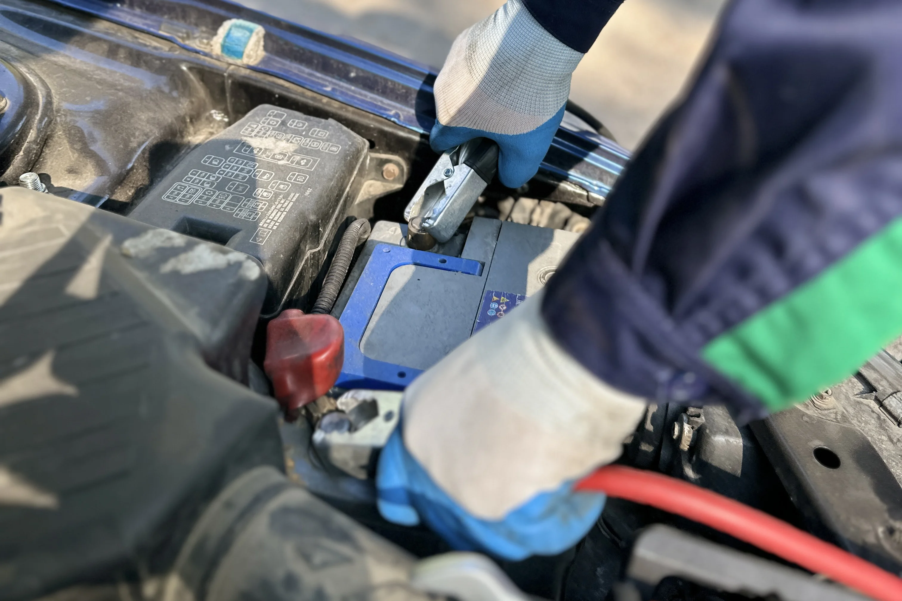 Запуск двигателя при разряженном аккумуляторе